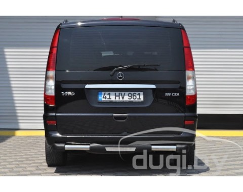Задняя защита для Mercedes Vito W639.